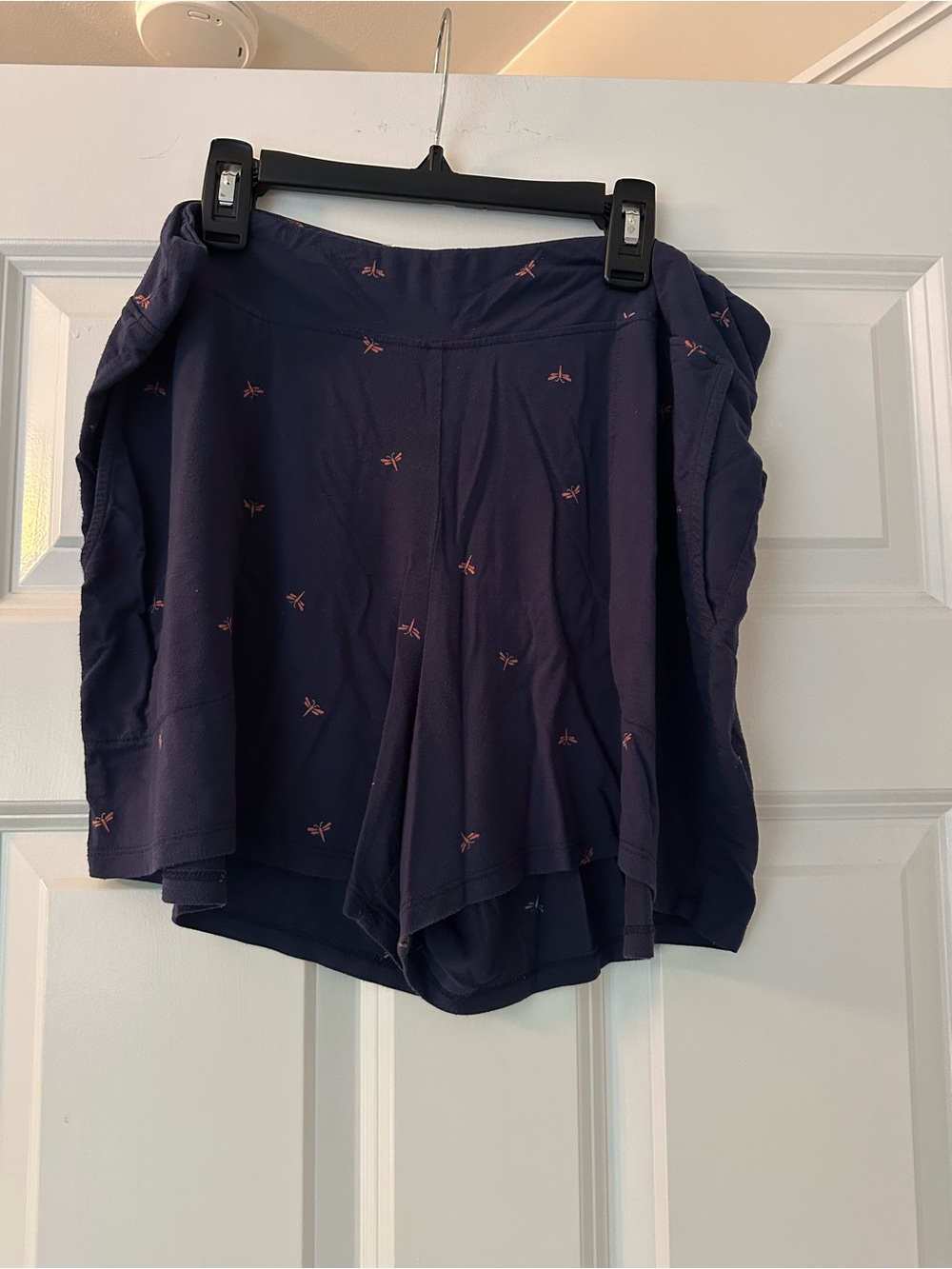 Soma Navy shorts with Subtle Light Pink Detail